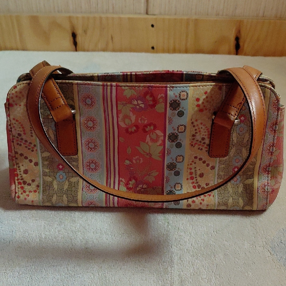 Fossil ZB7023 Coronado Vintage Leather Handbag, Y2K Shoulder Bag
